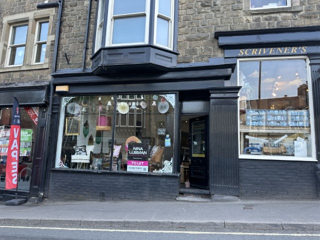 Shop with cellar to let in Buxton